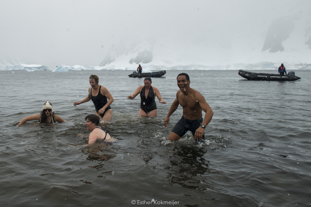 Polar Plunge in the world’s coldest waterAntarctica. Explorer By Soul